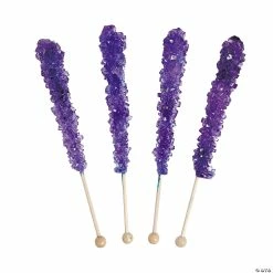 Rock Candy Lollipops - 12 Pc.