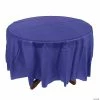 Round Plastic Tablecloth