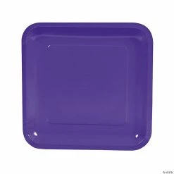 Square Paper Dinner Plates - 18 Ct.