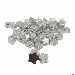 Foil-Wrapped Chocolate Stars - 57 Pc.