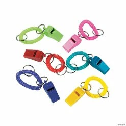 Whistle Expandable Keychains - 12 Pc.